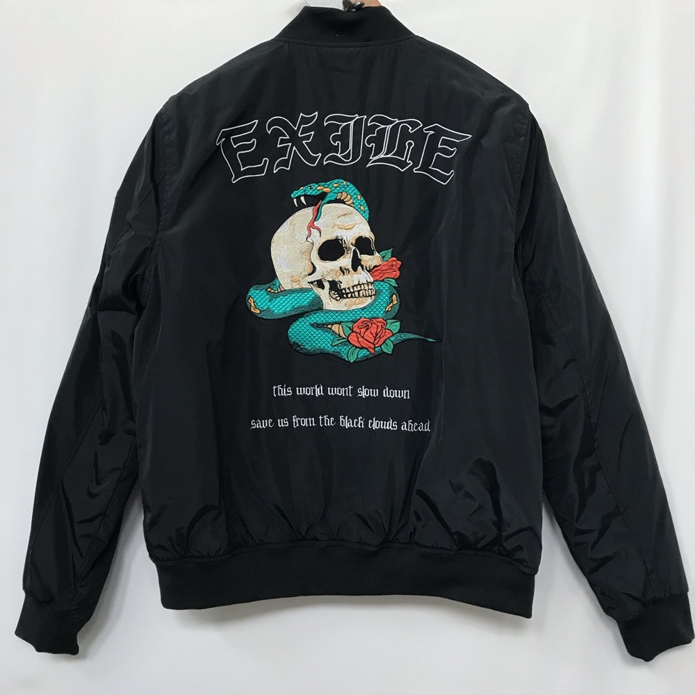 NXP SUPERSTAR EMBROIDERED BOMBER JACKET MEN M